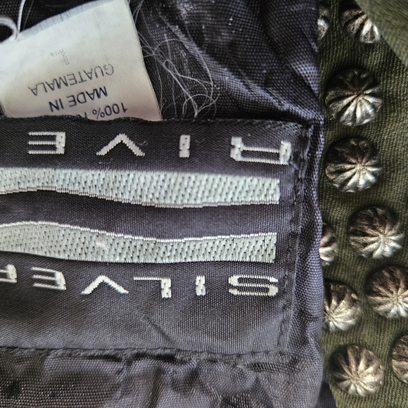 Silver River Vintage Green Jacket, Size Large - Picture 11 of 16